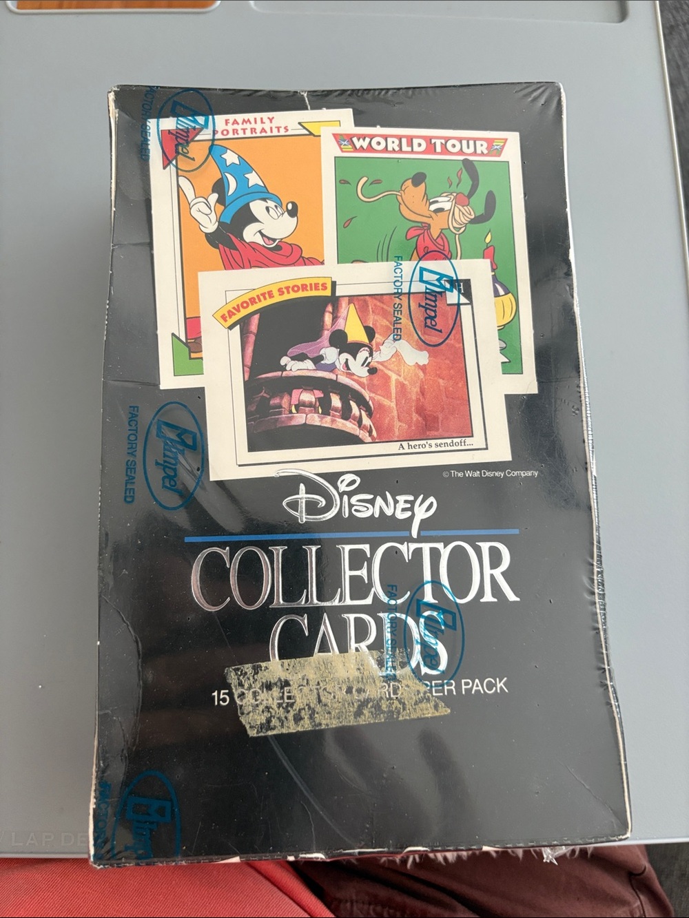 1991 Impel Disney Collector Cards Trading Card Box New/Sealed/Unopened